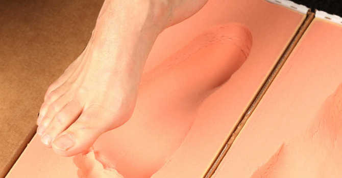 Hand-Built Custom Foot Orthotics